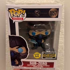 Funko Pop! Mortal Kombat Sub-Zero Limited Edition Glow-in-the-dark. NWB.